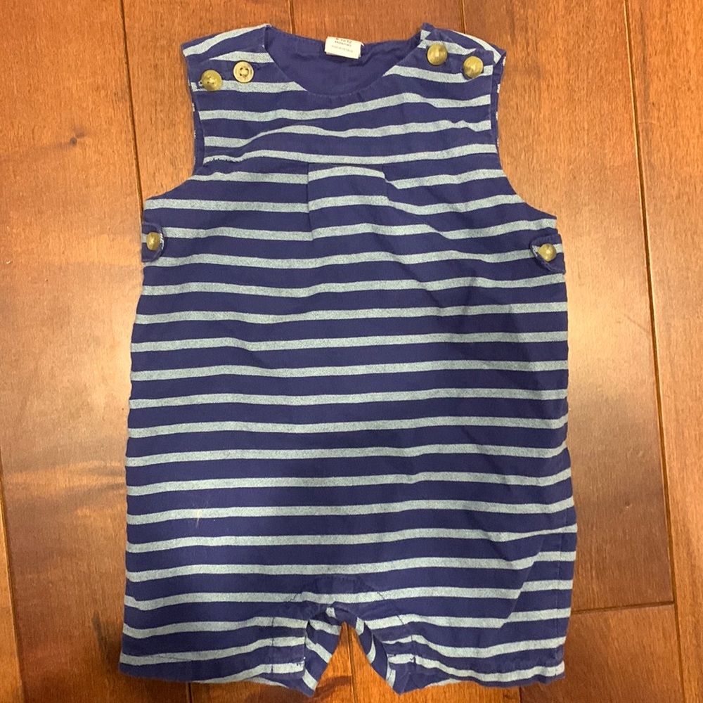 Janie & Jack striped jumpsuit